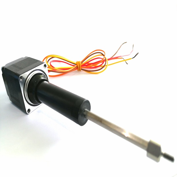 Cilindro eléctrico del motor de pasos de la NEMA 8 de HOLRY/actuador lineal cautivo del tornillo de avance