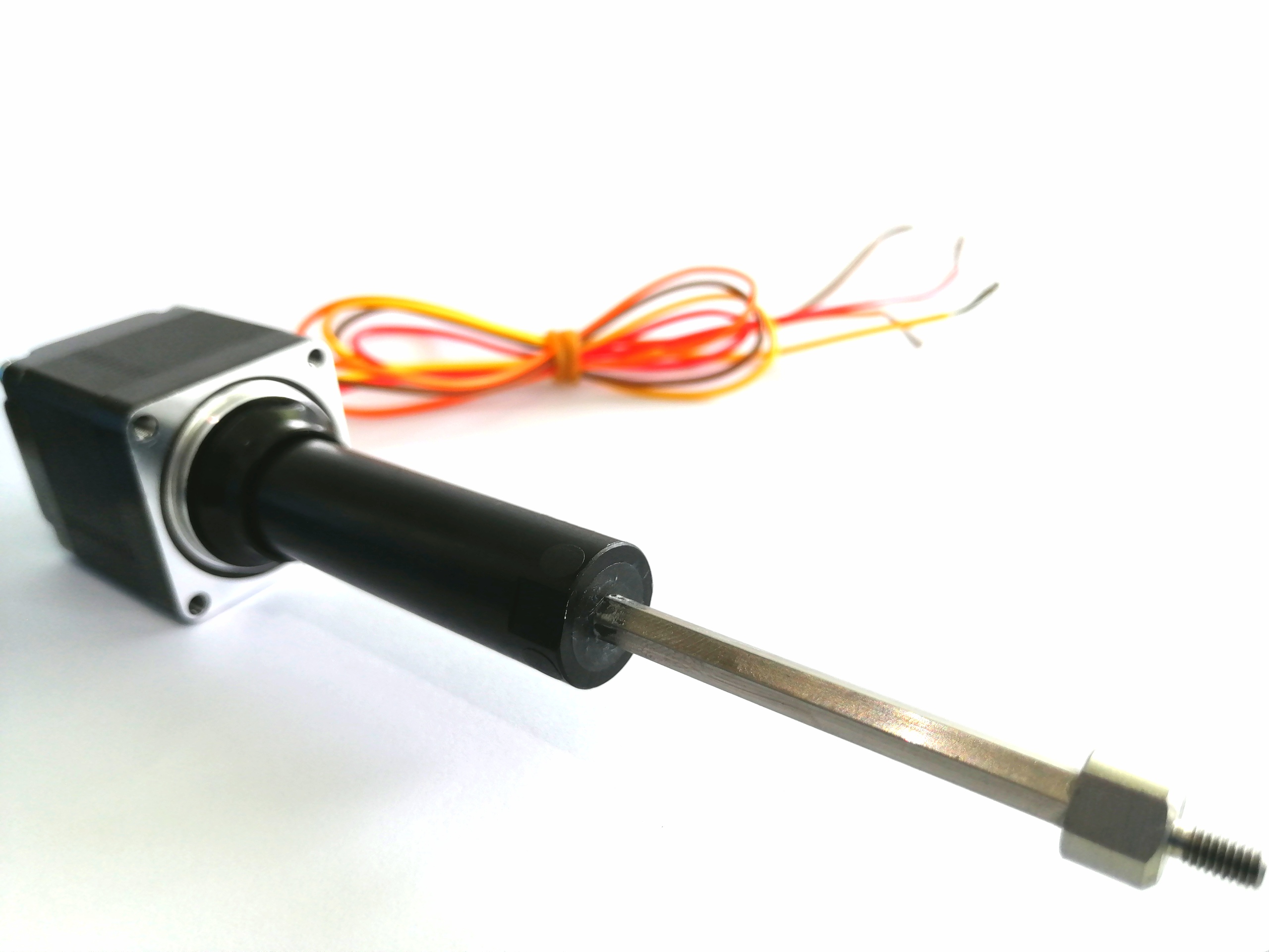 Cilindro eléctrico del motor de pasos de la NEMA 8 de HOLRY/actuador lineal cautivo del tornillo de avance